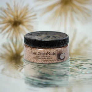 LES COCONUTS Sugar and salt scrub - coconut