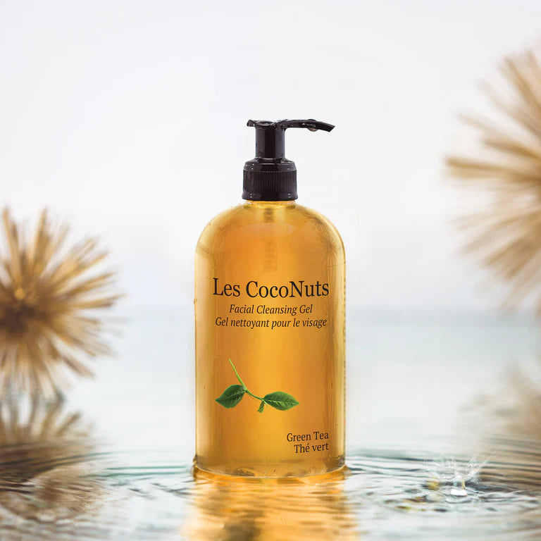 LES COCONUTS Facial cleansing gel - Green tea