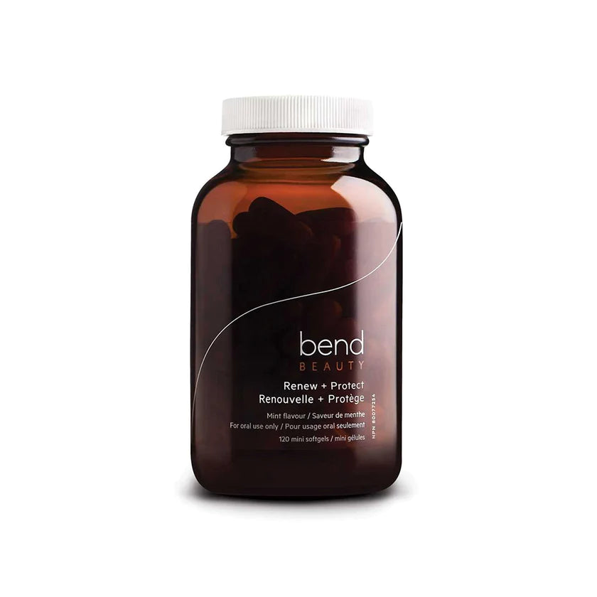 BEND Renews and protects mint flavor 120 capsules